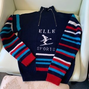 ⛷️ Elle sports sweater 100% wool